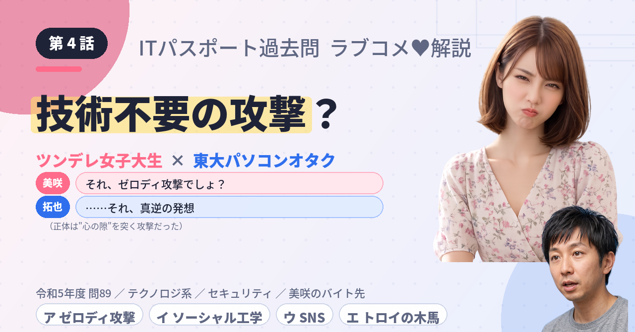第4話　技術不要の攻撃？